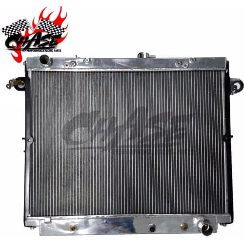 Aluminum Radiator For TOYOTA Land Cruiser FJ100 UZJ100 48mm 2001- 16400-50211 1640050210 1640050212