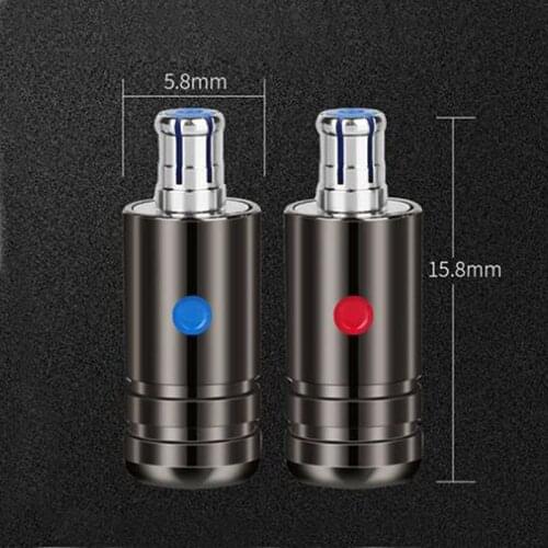 Beryllium copper aurora rhodium plated A2DC plug CKS1100 LS Series LS400 tail hole 3.5mm