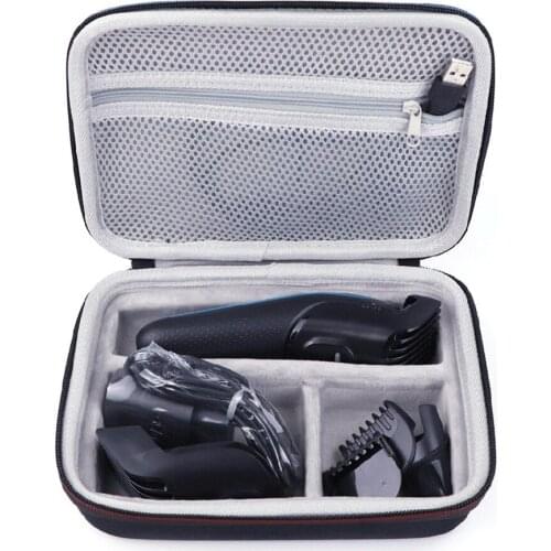 2019 New EVA PU Pouch Hard Travel Cover Bag Electric Hair Trimmer Hair Clipper Case for Braun MGK3020/3060/3080