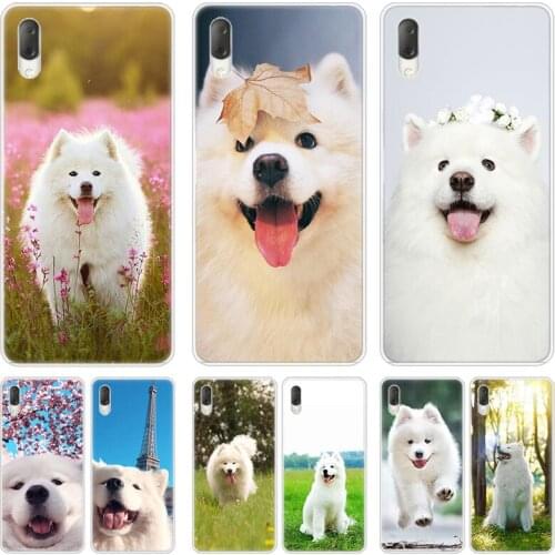 Animal samoyed Dogs Hard Case For Sony Xperia L1 L2 L3 X XA XA1 XA2 Ultra E5 XZ XZ1 XZ2 Compact XZ3 M4 Aqua Z3 Z5 Premium Cover