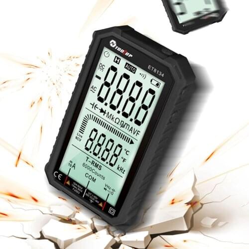 ET8134 NCV Digital Multimeter Direct Current Voltage Current AC Voltage Current Measurement Capacitance Resistance Measuring