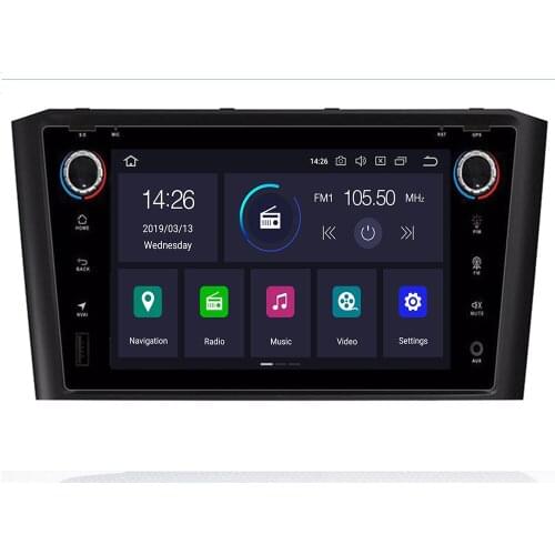 DSP IPS 8 core 4G 64G 2 din Android10 Car radio Multimedia player dvd GPS navigation For Toyota Avensis/T25 2003-2008 stereo fm