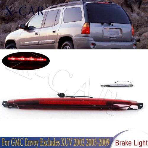 X-CAR Rear 3Rd Brake Light High Mount Brake Stop Warning Lamp For GMC Envoy Excludes XUV 2002 2003 2004 2005 2006 2007 2008 2009