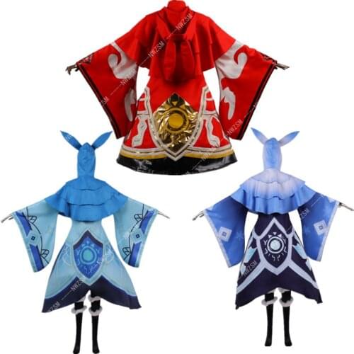 Genshin Impact hilichurl COS clothing water system fire system ice system abyss mage hilichurl cosplay game costume