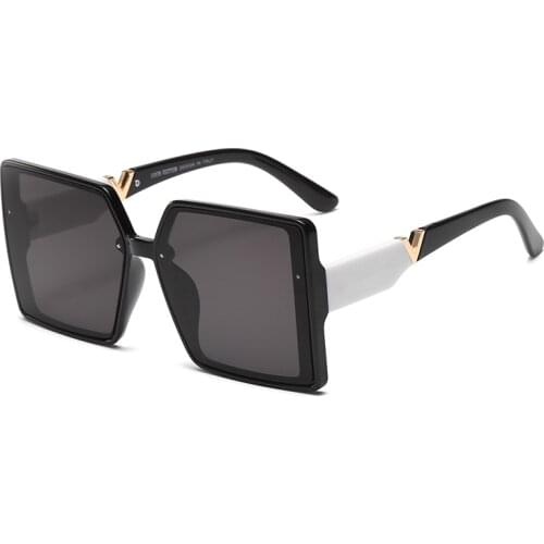 Oversized Square Sunglasses Women Fashion Big Frame Sun Glasses Ladies Summer Shades Holiday Eyewear zonnebril dames