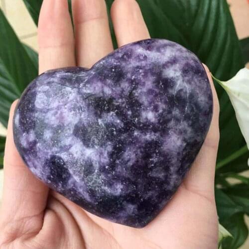 Natural purple mica quartz gem reiki therapy room decoration home decoration office decoration