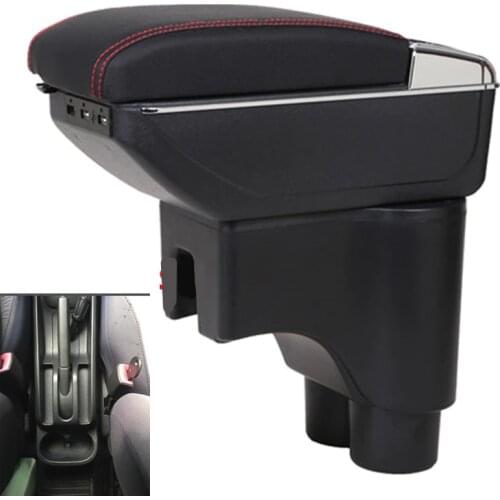 For Daihatsu Terios 2 armrest box USB Charging heighten Double layer central Store content cup holder ashtray accessories