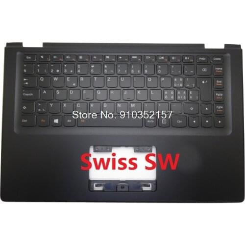 PalmRest&keyboard For Lenovo Yoga 2 13 Swiss SW Germany GR Turkey TR Slovenian SL SV Italy IT Upper Case Backlit 90205188
