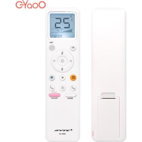 Air Conditioner Universal Remote Control AC-E20 Wireless Air Conditioner With LED Backlight