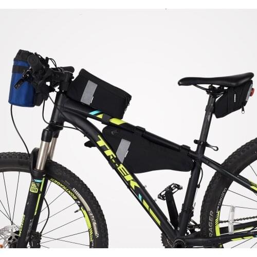 Roswheel Sahoo Series Bike Bicycle Cycling Saddle Bag Rear Seat Bag Top Tube Front Frame Bag Triangle Pannier Pack