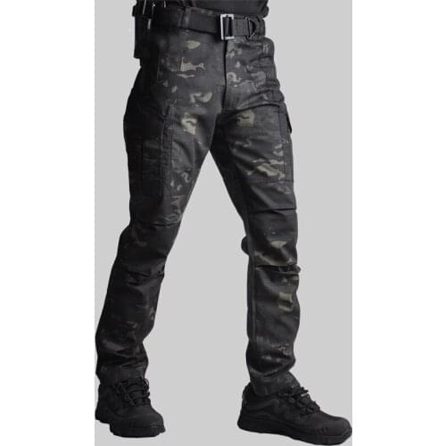 Army Fan 4 Seasons Python Pattern Camouflage Tactical Pants Outdoor Breathable Wear-resistant Special Forces Uniform Trousers