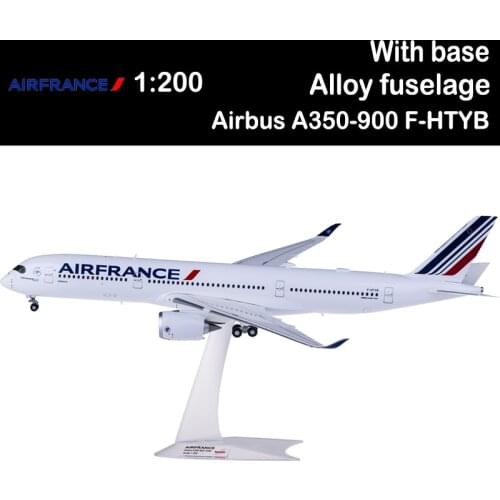 1:200 Air France airline airliner model Airbus A350-900 F-HTYB aviation plane toys aircraft collection display show adult gifts