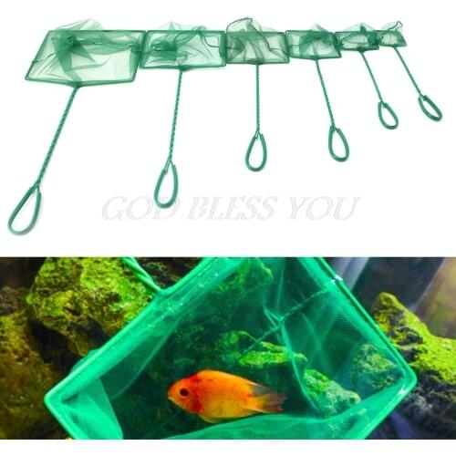 1PC Aquarium Fish Tank Square Shrimp Small Betta Tetra Fish Net 3"-10" 6 Sizes Drop Shipping