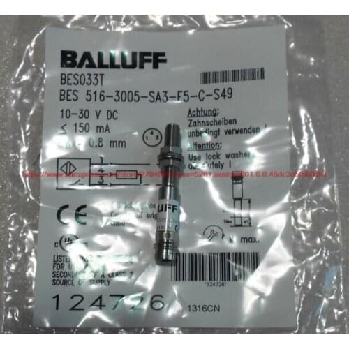 100% NEW BES 516-3005-SA3-E5-C-S49 proximity switch sensor