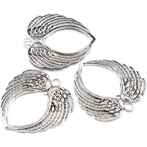 1000g/lot Tibetan Style Antique Silver Color Alloy Pendants, Dinosaur13x27x4mm/Wings13x27x4mm/Dragon34.5x27.5x2mm