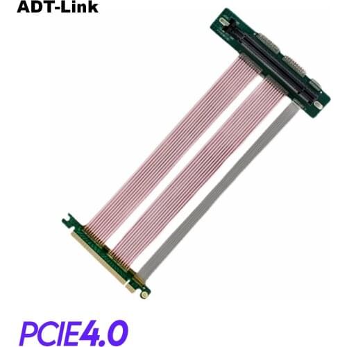 30cm High Speed PC Graphics Cards PCI Express 4.0 Connector Cable Riser Card PCI-E 4.0 16X Flexible Cable Extension Port Adapter