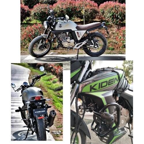 Motorcycle Refits Bumper Competitive Bar Special Anti Falling Rubber Front Guard Bar for Kiden Kd150-fghljzkev