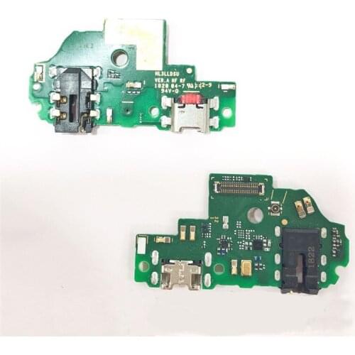 For Honor 9N OEM Charging Port PCB Board+Headphone Jack for Huawei Honor 9I