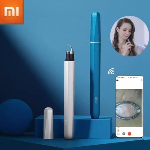 Xiaomi Meishi Electric Visible Pore Cleaner Portable Smart APP Real-time View Skin Care Remover Blackhead Pore Cleaner Machine