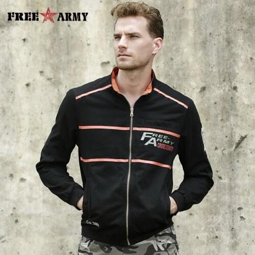 Мужские байкерские куртки Free Army China At AliExpress