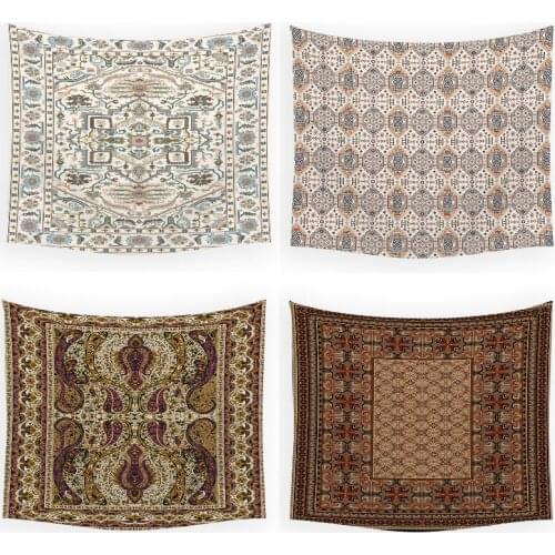 Geometric stripe printing hippie decor boho home decor tapestry wall hanging tapestry aesthetic wall tapestry forest tapestries