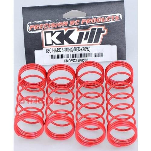 KKPIT HOBAO/OFNA 10SC/TT/8SC/H9 STAR/ST PRO/MT/SS/VS Optional upgrade 20% Hardness Enhancer Shock absorber spring