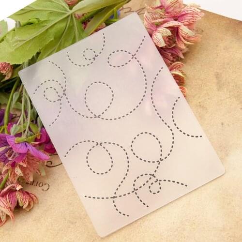 Lace Leaves Plastic Embossing Folder for Scrapbooking Album Decoration DIY Paper Birthday Card Making Em061