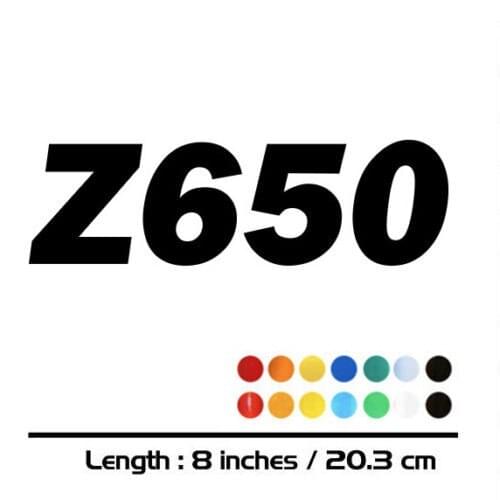 New Motorcycle sticker bike Fuel tank Wheels helmet fairing Luggage MOTO car accessories reflective decal For KAWASAKI Z650