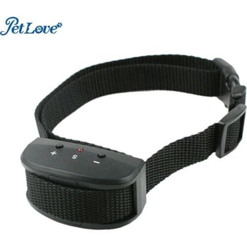 Dog Bark Collar-Warning Tone and Electronic Shock Battery No Bark Collar