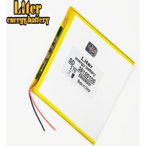Polymer rechargeable batteries 35100100 3.7V 5000MAH Tablet PC general battery 7 inch 8 inch 9inch 33100100