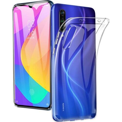 Transparent Silicone Phone Cases Back Cover for Xiaomi Mi CC9 CC9E CC9Pro XiaomiCC9 XiaomiCC9E MiCC9 CC9 Pro 2019 Soft Clear TPU