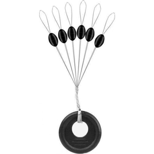 50% Hot 100 Groups High Elasticity Fish Beans Strong Buoyancy Oval Stopper Space Bean Float Sea Carp Accessories Fishing Tools