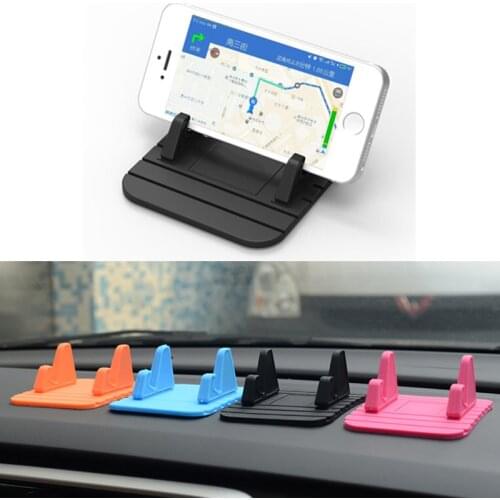 Silicone Anti-slip Car Holder Mat Pad Dashboard Stand Mount For Phone GPS Bracket For iPhone Samsung Xiaomi Universal iPhone12