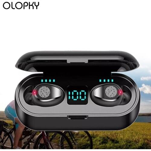 TWS Sport Stereo Touch Control 5.0 Bluetooth Earphone Headphones Wireless Earbuds For 2000 mAh Auriculares Bluetooth Inalambrico