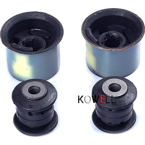 4Pcs Front Lower Control Arm Bushing For VW Jetta Golf GTI 5 MKV MK6 Passat CC Tiguan Skoda Octavia 1K0 407 183 1K0 407 182