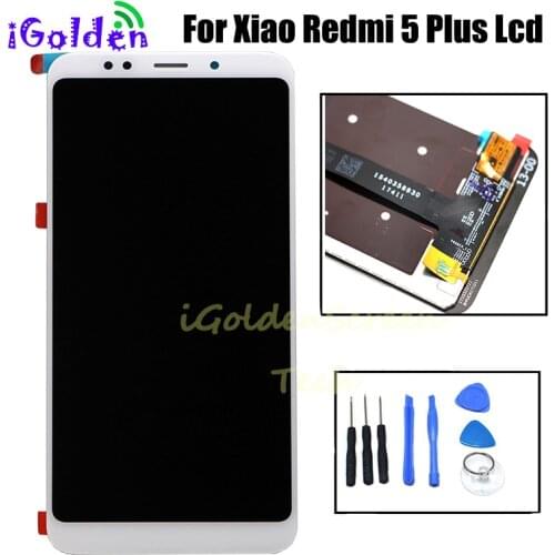 2160x1080 IPS LCD for Xiaomi Redmi 5 Plus LCD Redmi Note 5 Display Redmi 5 Plus LCD Touch Screen Digitizer Replacement Part