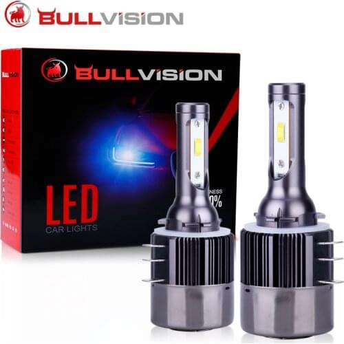 2Pcs H15 LED Bulb Headlight 16000LM Wireless Car Headlight Lamp 12V Conversion Driving Light 6000K White For VW Audi BMW Benz