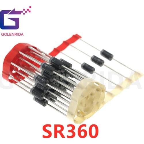 20pcs High quality NEW DIP SR360 Schottky diode 3A / 60V