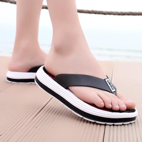 2021 Summer Slippers Women Casual Massage Durable Flip Flops Beach Sandals Female Wedge Shoes Striped Lady Room Slippers