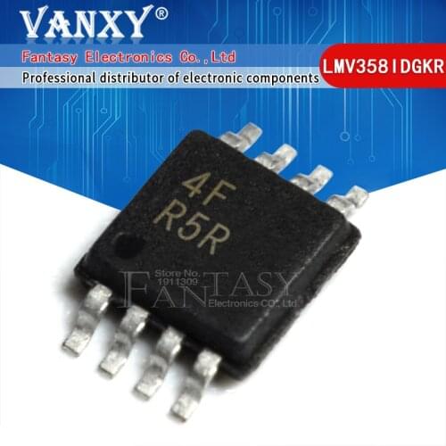 5pcs LMV358IDGKR MSOP-8 LMV358IDGK MSOP LMV358 R5R R5B R5Q MSOP8