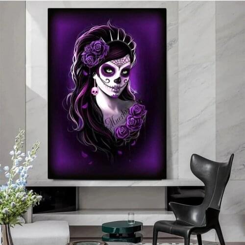 Diamond Embroidery Gothic sexy girl Picture 5d Diy Diamond Painting Of Rhinestones Full Drill Cross Stitch Diamonds Handmade