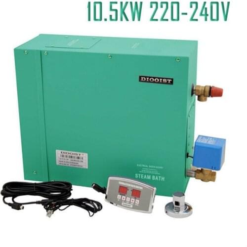 Free shipping 12KW220-240V 50/60HZ RESIDENTIAL/Commercial SPECIAL EDITION Steam Generator Sauna Bath Steamer with draining