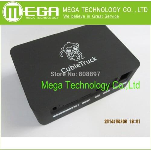 Cubieboard3 Case Black Color Black Box Lithium batteries are compatible 2.5-inch hard drive