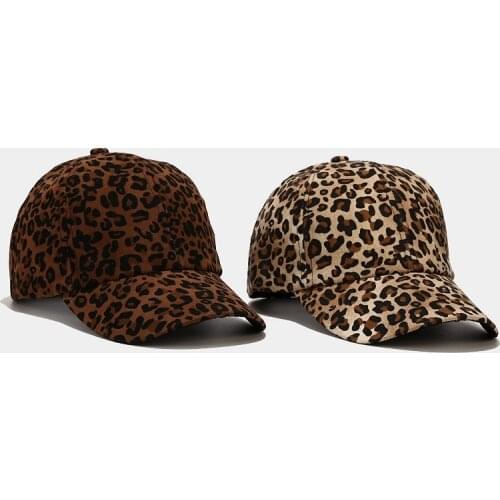 Geebro Fashion Leopard Baseball Caps Men Women Visor Zebra Pattern Hat Adjustable Corduroy Outdoor Sun Casual Sports Hats