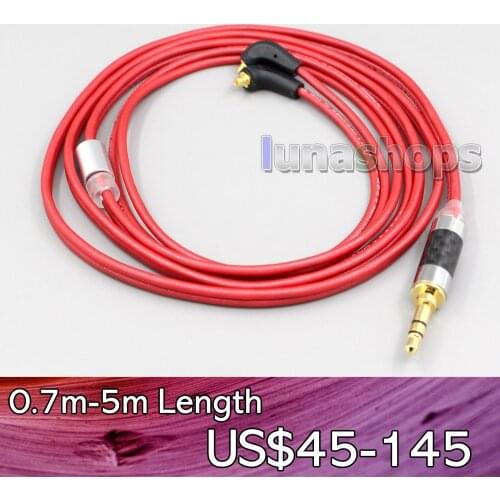 LN006655 2.5mm 4.4mm XLR 3.5mm 2.5mm 99% Pure PCOCC Earphone Cable For Etymotic ER4SR ER4XR ER3XR ER3SE ER2XR ER2SE