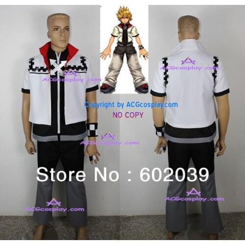 Kingdom Hearts 2 Roxas Cosplay Costume GOOD quality ACGcosplay