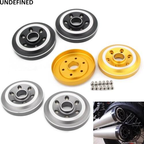 Motorcycle Exhaust Tip Tail Cover Muffler End Cap Protector CNC for BMW R NineT Nine T R9T Pure Racer Urban Scrambler 2014-2019