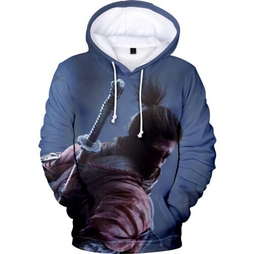 Sidno New Sekiro Shadow Die Twice 3D Hoodies Men/women Fall Winter Fashion Casual Sweatshirts Sekiro Shadow Die Twice Hoodie