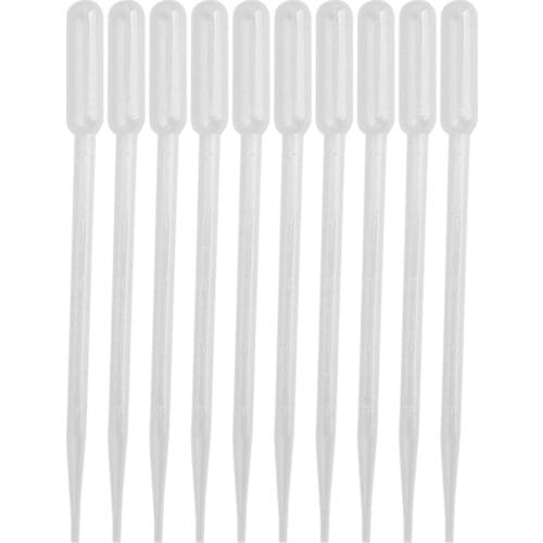 PPYY-50 pcs 5 ml transfer graduated pipettes graduated 1 ml plastic dropper