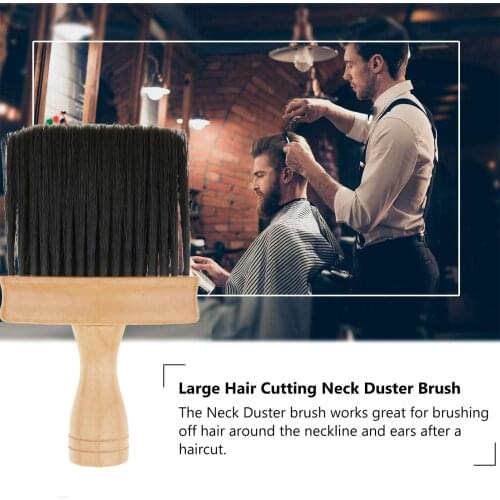 Hair Cutting Neck Duster Remove Brush Salon Barber Stylist Cleansing Brush